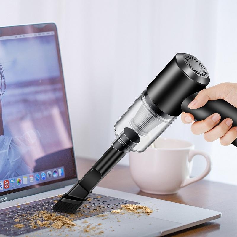 Vacuum Cleaners 5500Pa 120W Wireless Car Cleaner USB Rechargeable Portable LED Lighting Strong Car-Home Dual-Use