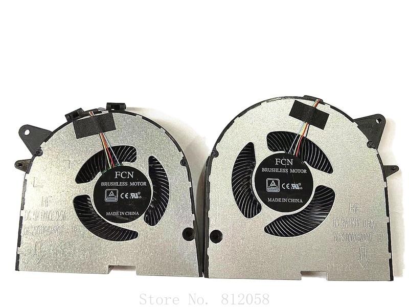 Laptop Cooling Pads CPU GPU Fan For LENOVO Y7000P Y7000P-2021 Y540P Y545 EG75100S1-1C010-S9A DFS200105200T DFS501105PR0T DC28000DMS0