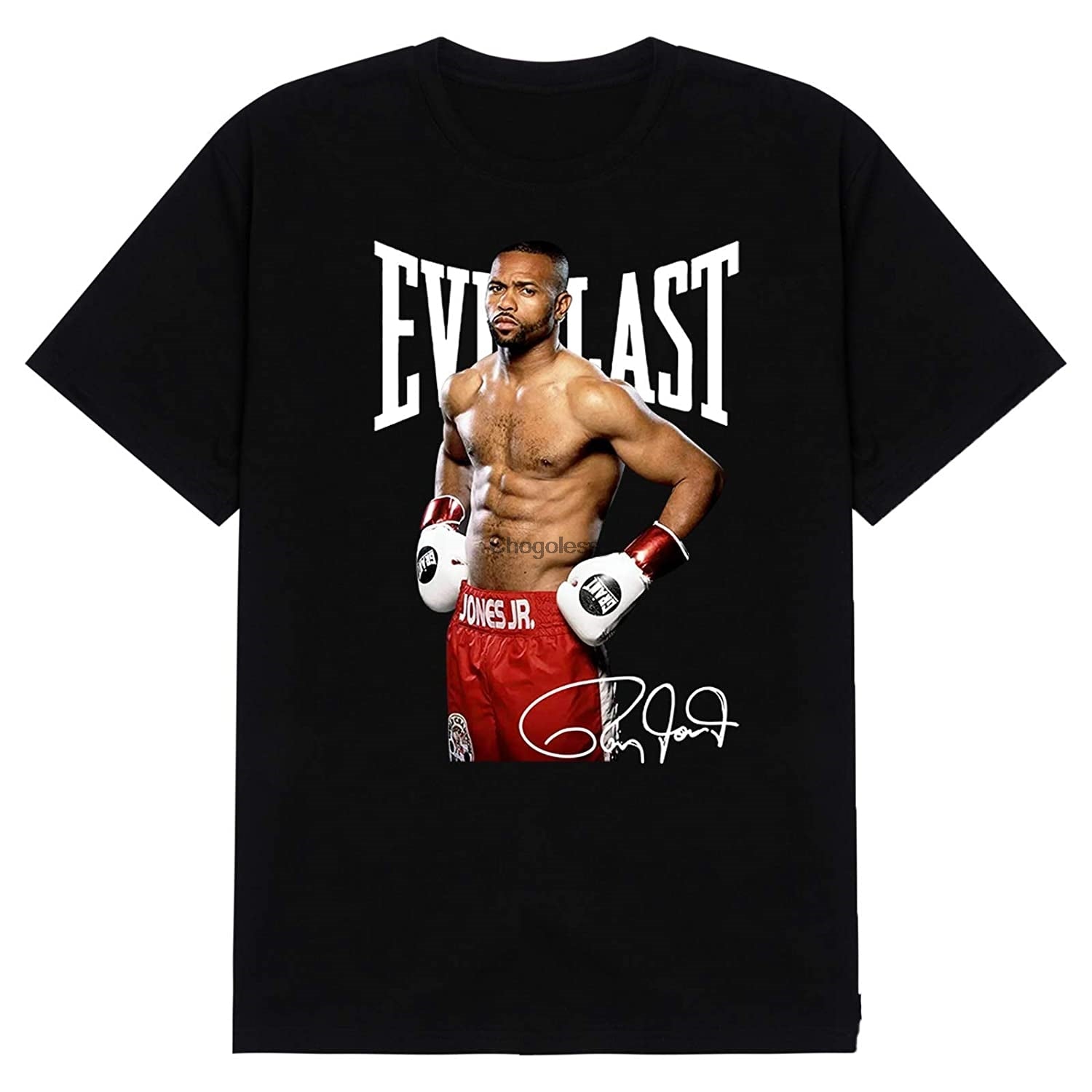 Roy JOnes Jr Heavyweight Boxinger Black Men TShirt Gifts Shirts for Men Women Custom Illustrated T Shirt