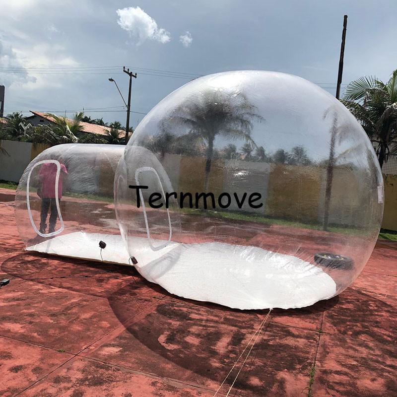 Tents And Shelters Inflatable Bubble Tent Transparent Tree El Camping Room Roof Top Gonflable Play Game House Trade Show Booth