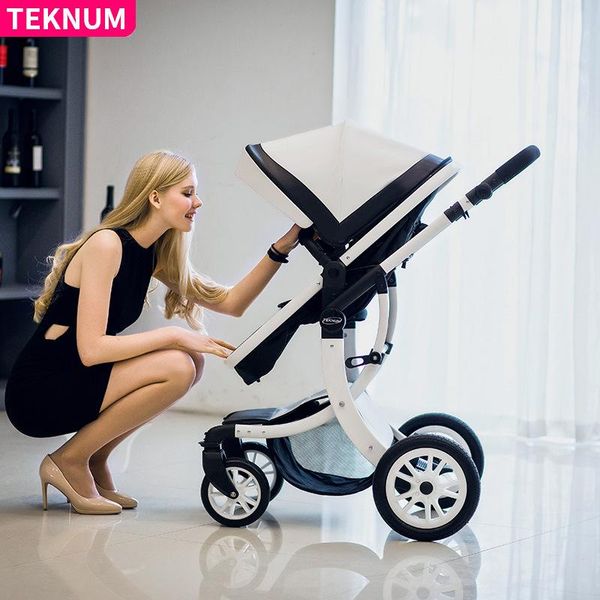 Strollers# Portable Baby Stroller Folding High Landscape Born Carriage 2 In 1 Infant Travel Pram