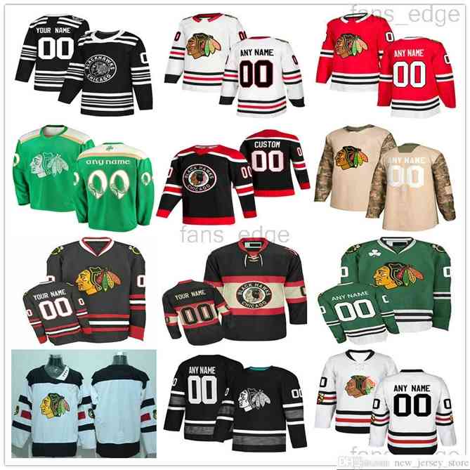 96 Custom Men Woman Kids Chicago Blackhawks Alex Nylander Andrew Shaw Artem Anisimov 7 Brent de Haan Carl Soderberg Ice Hockey Jerseys