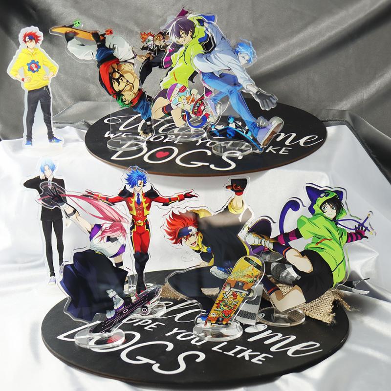 Keychains Anime SK8 The Infinity Cosplay Reki Snow Miya Cheery Blossom Acrylic Stands Model Desk Decor Fans Collection Props Toy Wholesale