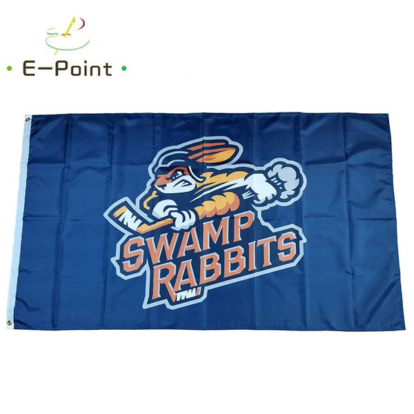 ECHL Greenville Swamp Rabbits Flag 3*5ft (90cm*150cm) Polyester Banner decoration flying home & garden Festive gifts