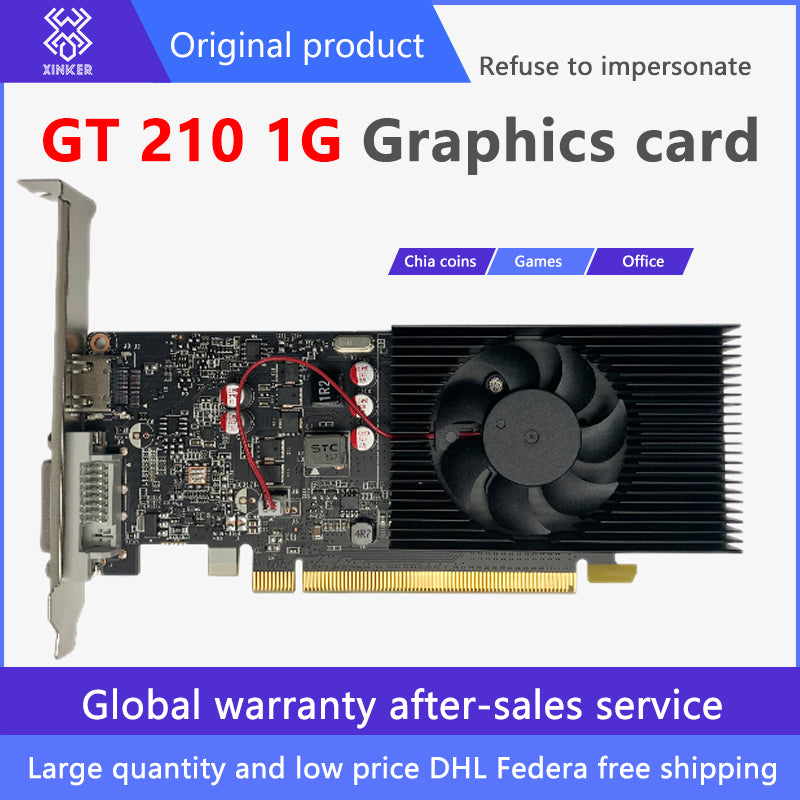 GTX1030 2G DDR5 Mid-range unique gaming graphics card PUBG chicken office desktop audio and video independent