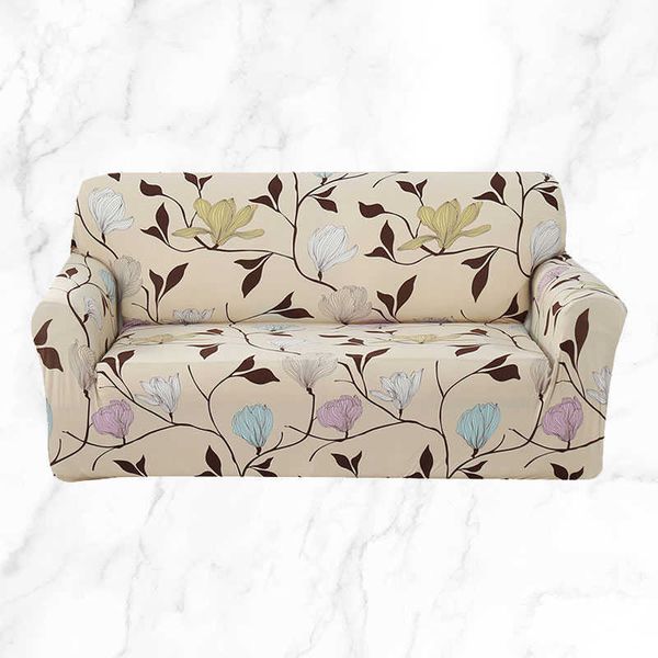 34colors Slipcover floral sofa covers Suitable for four seasons living room furniture protector elastic Loveseat Couch Cover 210723