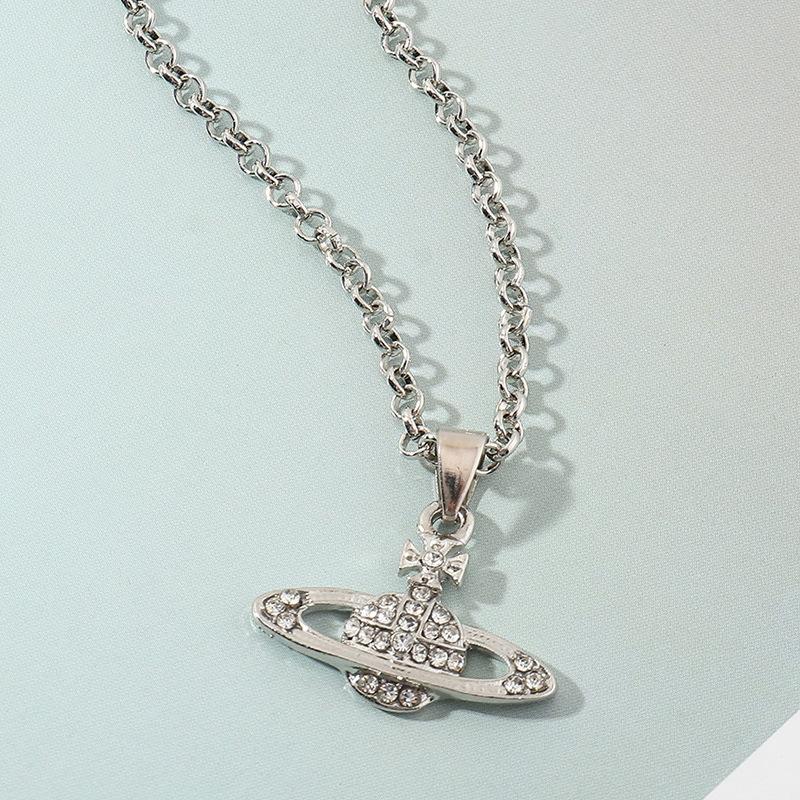 Pendant Necklaces Planet Necklace Gold For Women Shiny Party Accessories Choker Chain Exaggerated Gift Wholesale