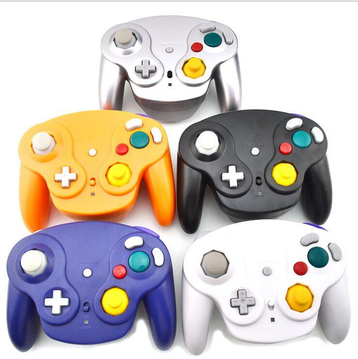 Game Controllers & Joysticks 2.4GHz Controller Wireless Pad Joystick For GameCube NGC Wii Turbo Clear Function NOT Bluetooth