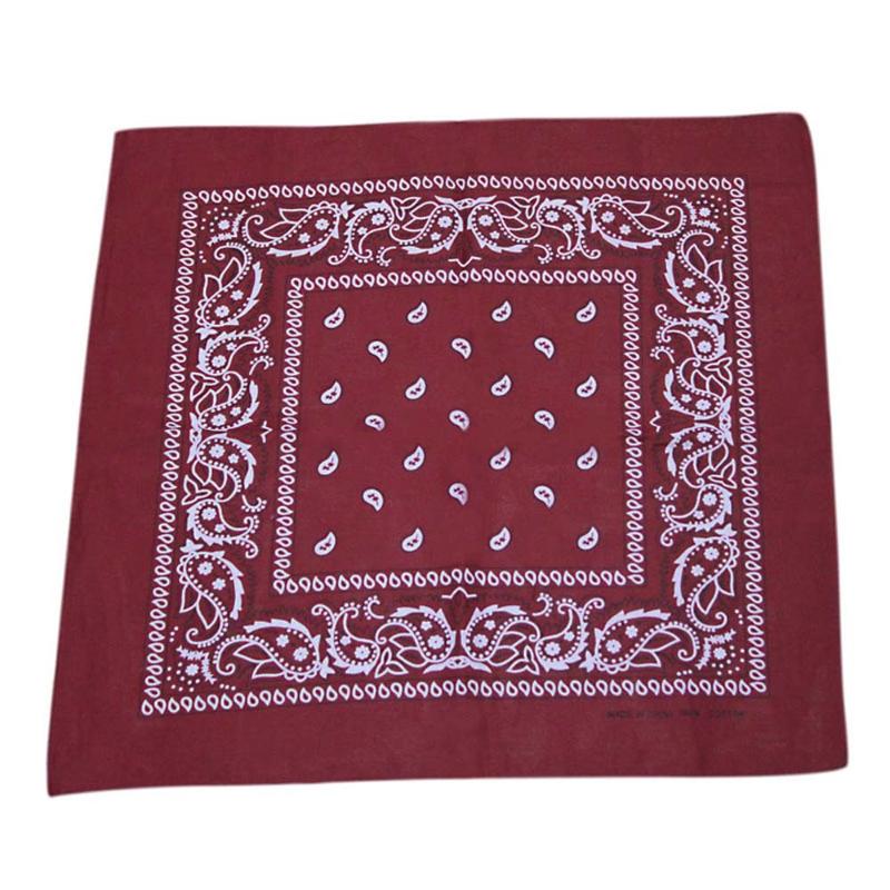 Scarves Design 1PC Print Mix Cotton Head Scarf Bandana Hip-Hop For Men Women Bracelet Clothing Accessories