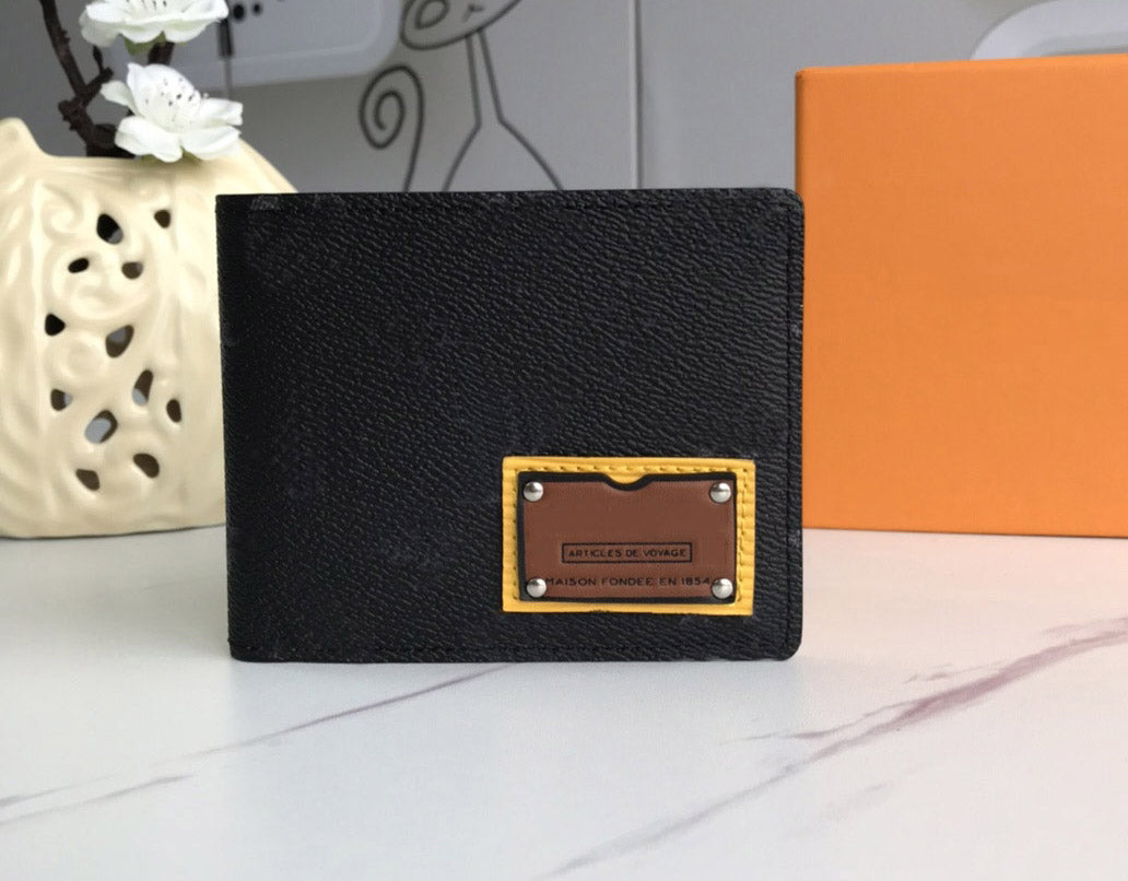 Fashion designer wallets luxury Damier Graphite short purse mens womens clutch bags Highs quality flower letter coin card holders with original box