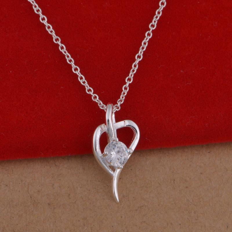 Pendant Necklaces Fashion Necklace Heart Crystal Rhinestone Chains Jewelry Chokers For Women Mum 2021 Drop