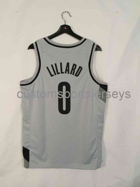 Damian Lillard Swingman Jersey Mens Women Youth Custom Number name Jerseys XS-6XL