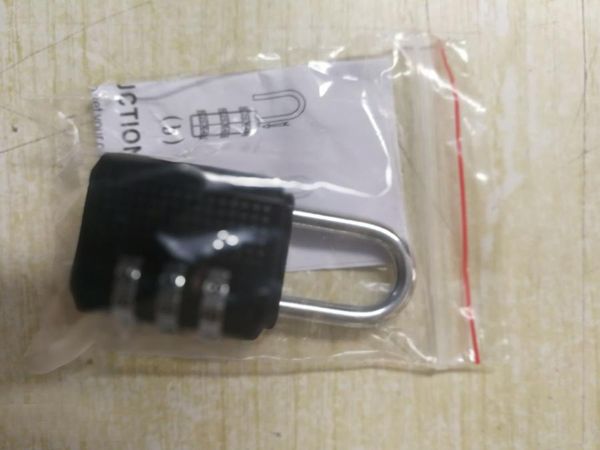 keyless door lock home security equipment zinc alloy New Weatherproof Security Padlock Outdoor Heavy Duty 4-Digit Combination black