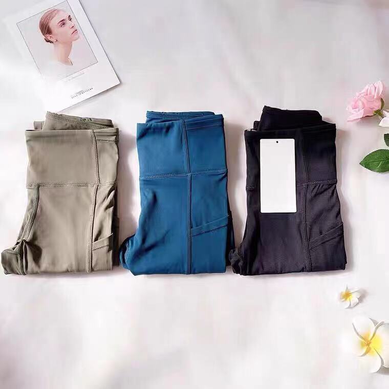 yoga leggings Women Yoga Outfits Ladies Sports Full Leggings Ladies Pants Exercise & Fitness Wear Girls yogaworld leggings 7-8 many pockets