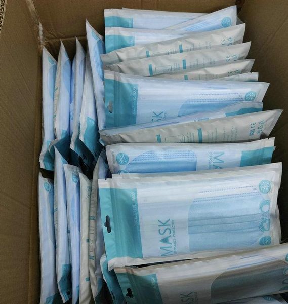 designer Million pcs In Stock!Disposable Face Mask retail packaging Elastic Ear Loop 3 Ply Protective Breathable and Comfortable