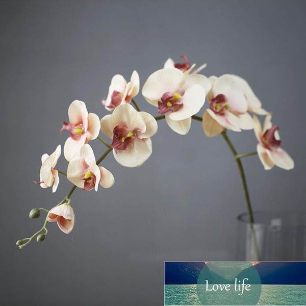 110CM 11 Heads Silk Orchid Phalaenopsis Flowers DIY Wedding Floral Bouquet Artificial Plants Fake Flowers Home Decor Factory price expert de