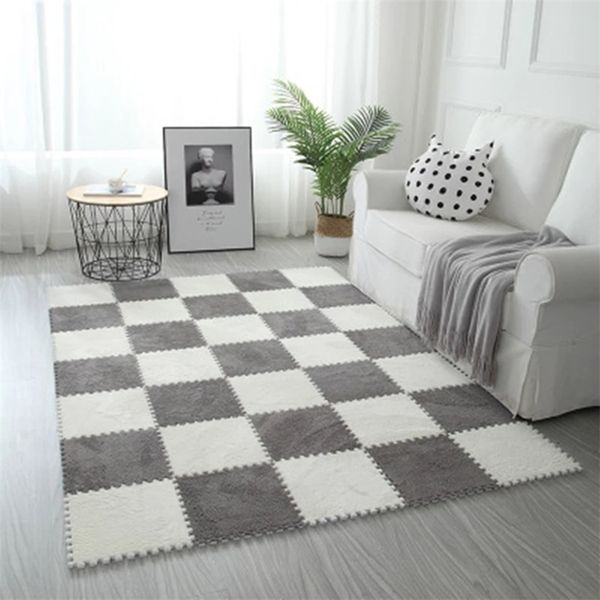 20 Pcs-Lot Soft Plush Baby Play Mat Toys Puzzles Eva Foam Kids Rug Playing Puzzle Children&#039;s 210909