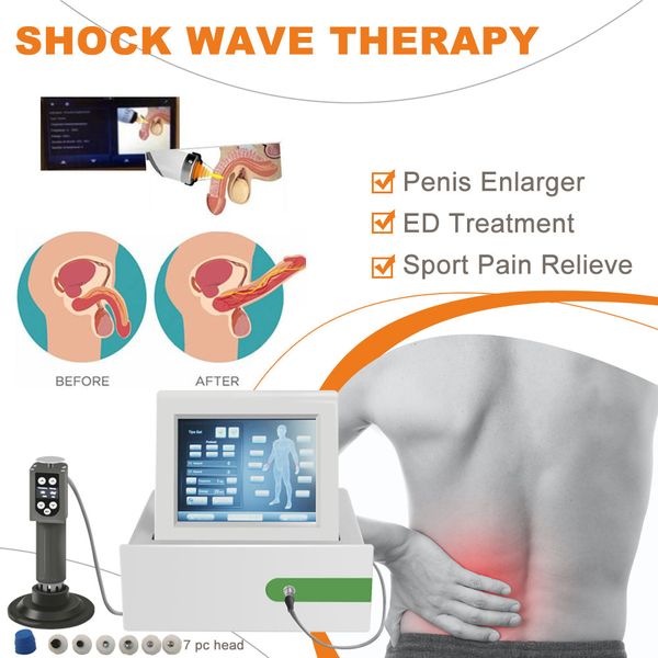 Portable Health Gadgets Physical Therapy Equipment shockwave ED Electromagnetic Extracorporeal Shock Wave Therapy Machine Pain Relief Body R