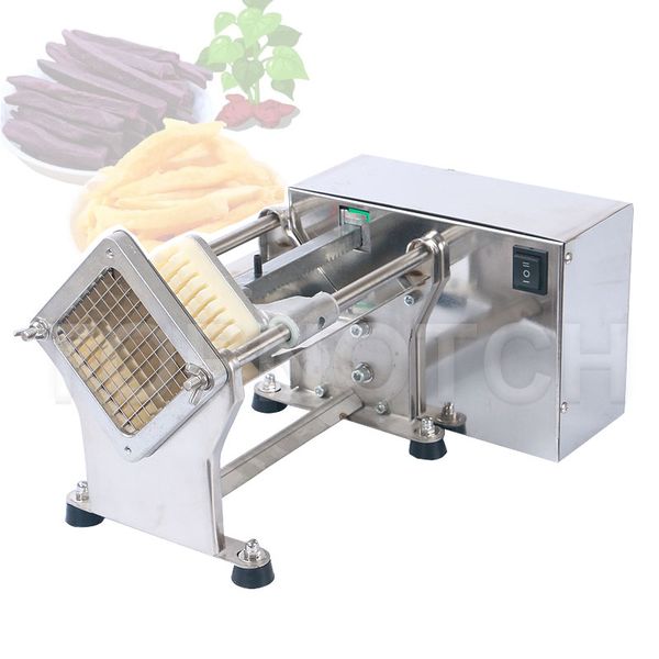 French Fries Cutting Machine Kitchen Potato Cucumber Taro Cutters Electric Apple Cutter Maker