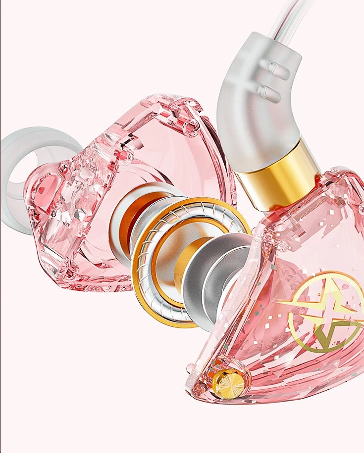 X6 3.5mm Wired Earphone Bass HiFi Headphones Stereo Girl Gift Music Earphones Musician Headset Gamer Earbuds for Xiaomi Huawei