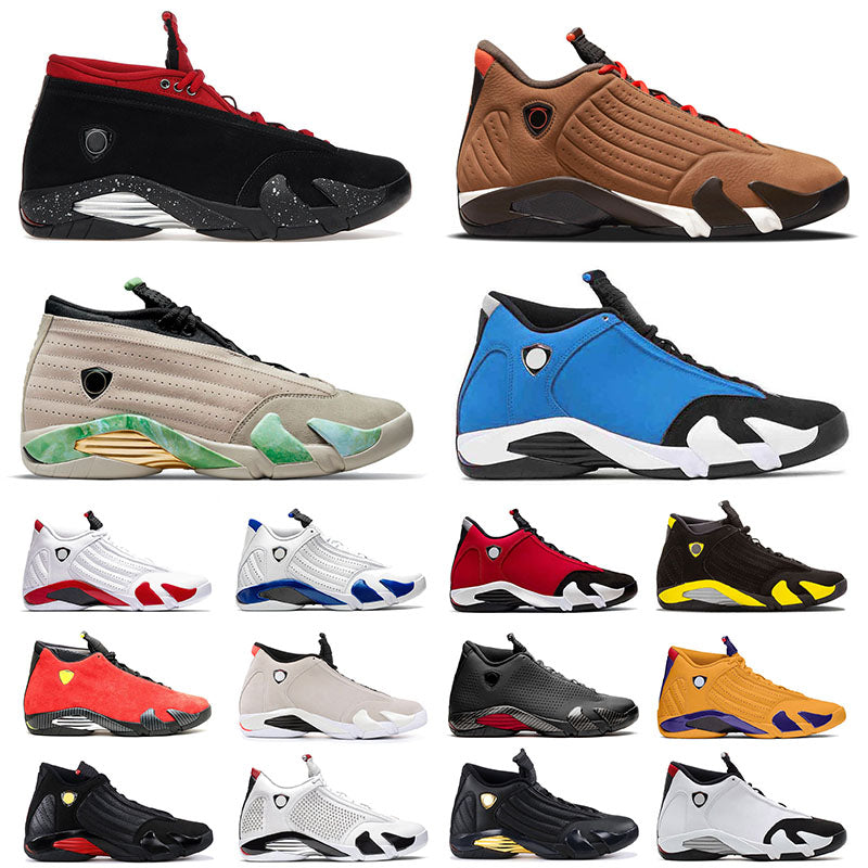 Designer Jumpman 14 14s XIV Mens Basketball Shoes Winterized Fortune Red Lipstick Gym Blue Toro SE Black Ferrar Hyper Royal University Gold Sports S