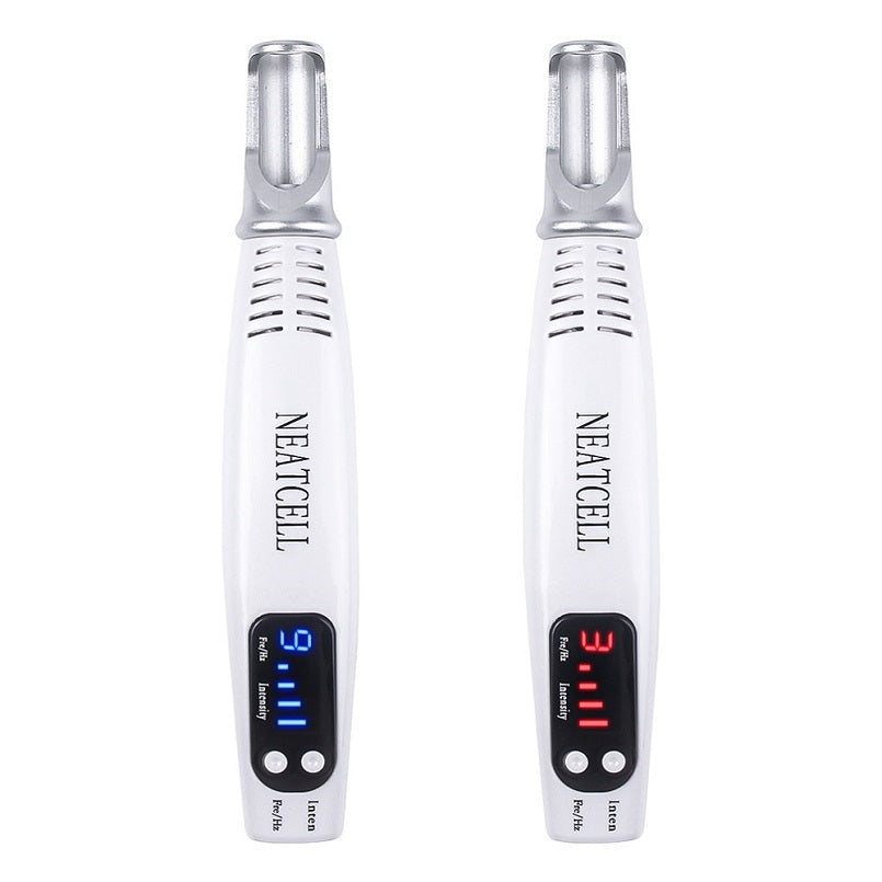 Picosecond Laser Pen Freckle Tattoo Removal Mole Dark Spot Eyebrow Pigment Acne Treatment Red Blue Light Skin Care Device