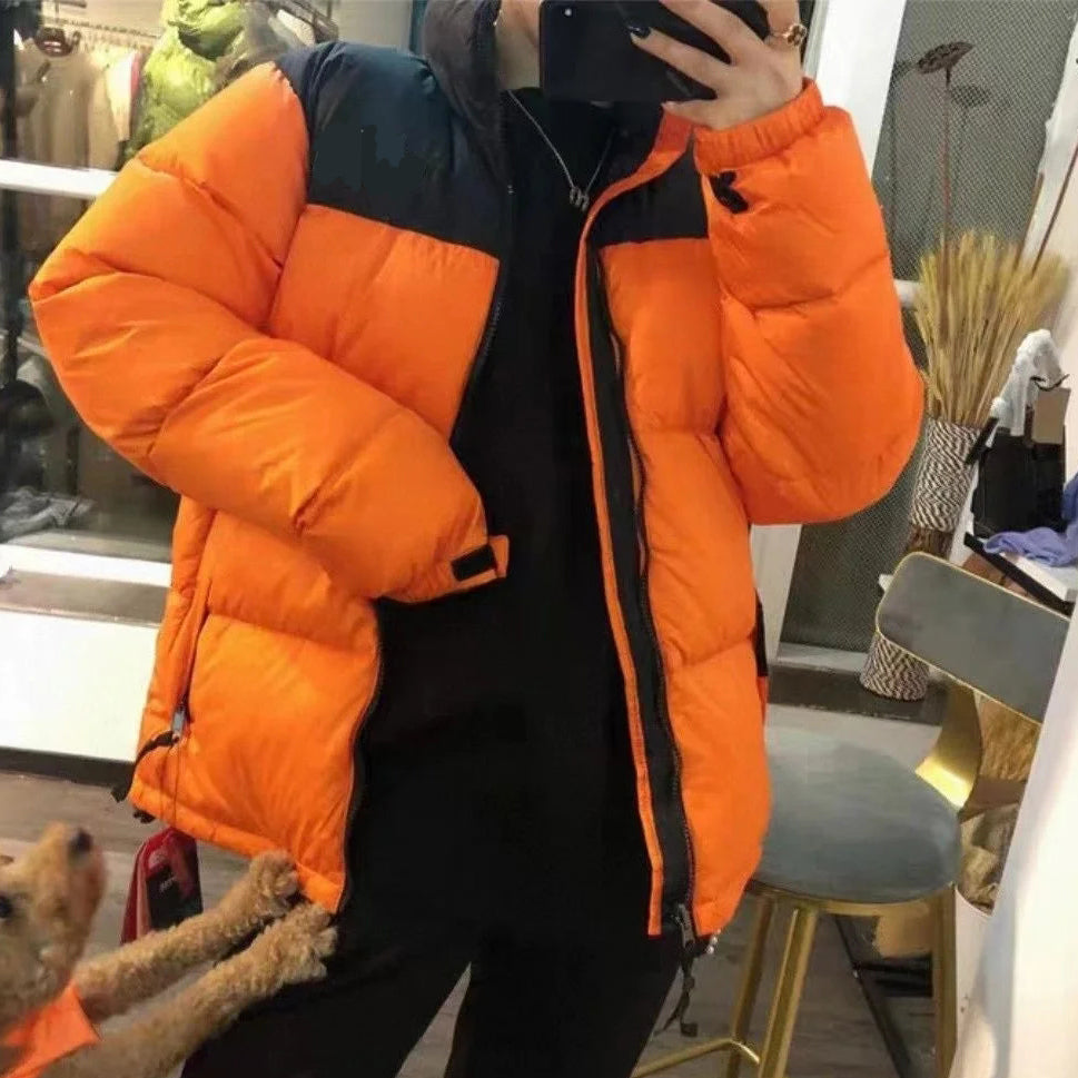 Men Jackets Classic Parkas Winter Parka Downs Coat Warm Jacket Mens Womens Outerwear Zippers Thick Coats EU-US Size S-2XL