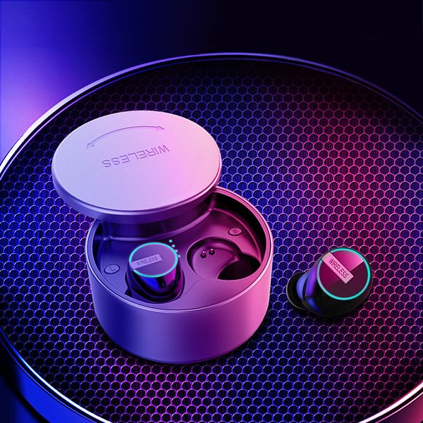 BS03 TWS Bluetooth 5.0 Earphones HIFI Sound Sports Waterproof Earbuds Headsets With Mic Smart Charging Box Wireless Headphone