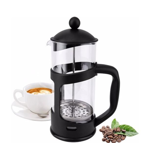 Bar Products French Press Coffee Maker 8 Cups, Cafetiere Perfect for Coffee Lover Gifts Morning Maximum Flavor Brewer with Stainless Steel F