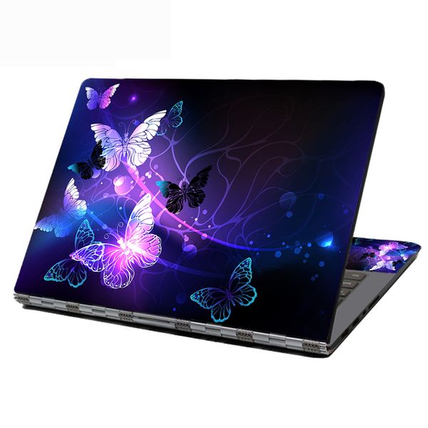 12 inch Laptop Sticker Skin Protectors Butterfly Flower Stickers Cover For Hp Dell Lenovo Asus Acer Notebook Decal