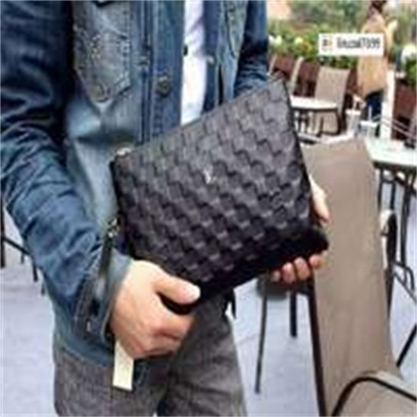 Key Brand Designer Luxury C4ez Men&#039;s Bag Series 9001 Real Leather Long Card Wallet Chain Wallets Compact Purse Clutches Evening Holders