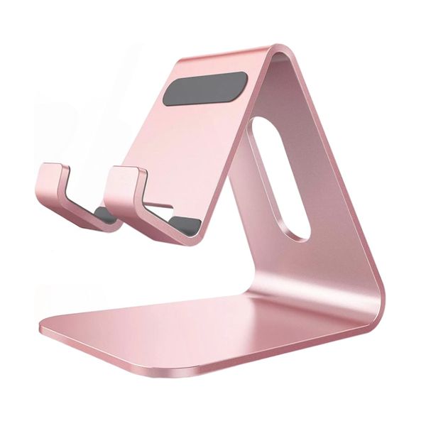 Lazy phone holders retractable stand aluminum desktop floor stand, compatible with all smartphones