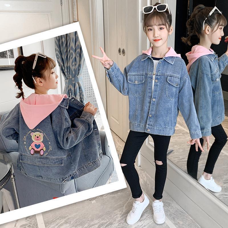 Jackets Blue Jean Girls Baby&#039;s Kids Coat Jacket Outwear 2021 Spring Autumn Overcoat Top Long Sleeve CardiganÂ BreathableÂ Toddler Children