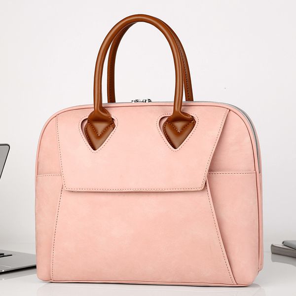 Briefcases Folding Laptop Bag One Shoulder Handbag Suitable for Lenovo Xiaomi Huawei Apple Briefcase Men and Women
