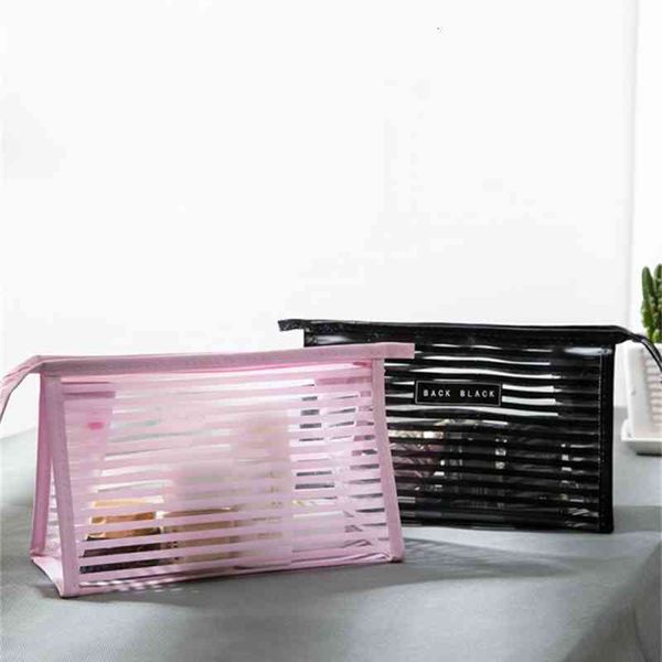 Cosmetic Bags Multifunctional Translucent Hazy Beauty Desktop Storage Bag Outdoor Travel Portable