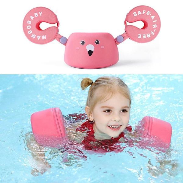Life Vest & Buoy Mambobaby Non-Inflatable Swim Float Arm Swimming Ring Equipment Baby Lifebuoy Pool Accessories Water Fun TrainingToys