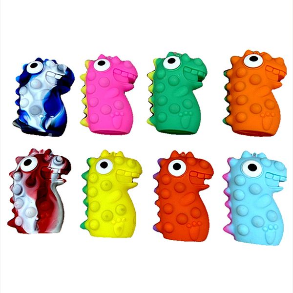 Fidget Toys Squishy Easter New Silicone 3D Spherical dinosaur press bubble ball fingertips decompression vent toy
