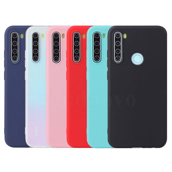 Candy Color Ultra Slim Anti-knock Matte Frosted Soft TPU Rubber Silicone Cover Case For Xiaomi Redmi Note 12 Explorer 11 Pro 11T 11S 11E 10