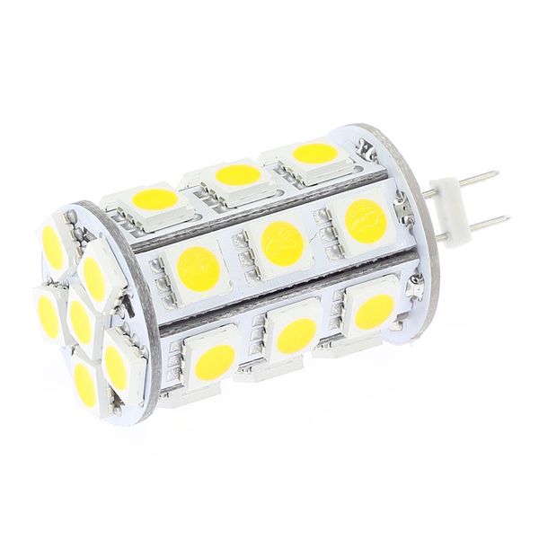 LED G4 Bulbs Lighting 27LED SMD 5050 DC10-30V-AC8-20VDimmable 4W White 540-594LM Boat Carts 10PCS-LOT