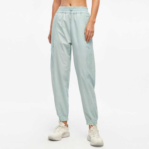 Loose casual sports pants women&#039;s Leggings yoga outfits slim running dance fast drying Yoga Pants thin breathable fitness clothes