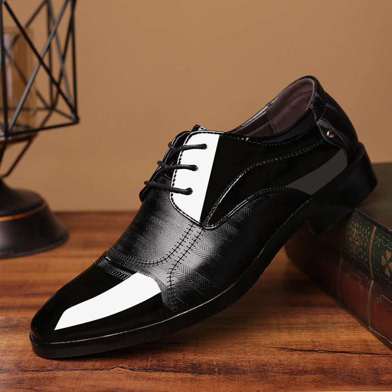 Business Oxford Leather of Breathing in Formal Rubber Dress Men Office Shoes Wedding Apartments Moccasin Home Erf4 6ips