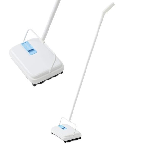 Hand Push Automatic Broom Floor Carpet Sweeper Lightweight Compact for Home Office Carpet Rugs Dust Scraps Paper Cleaning 210226