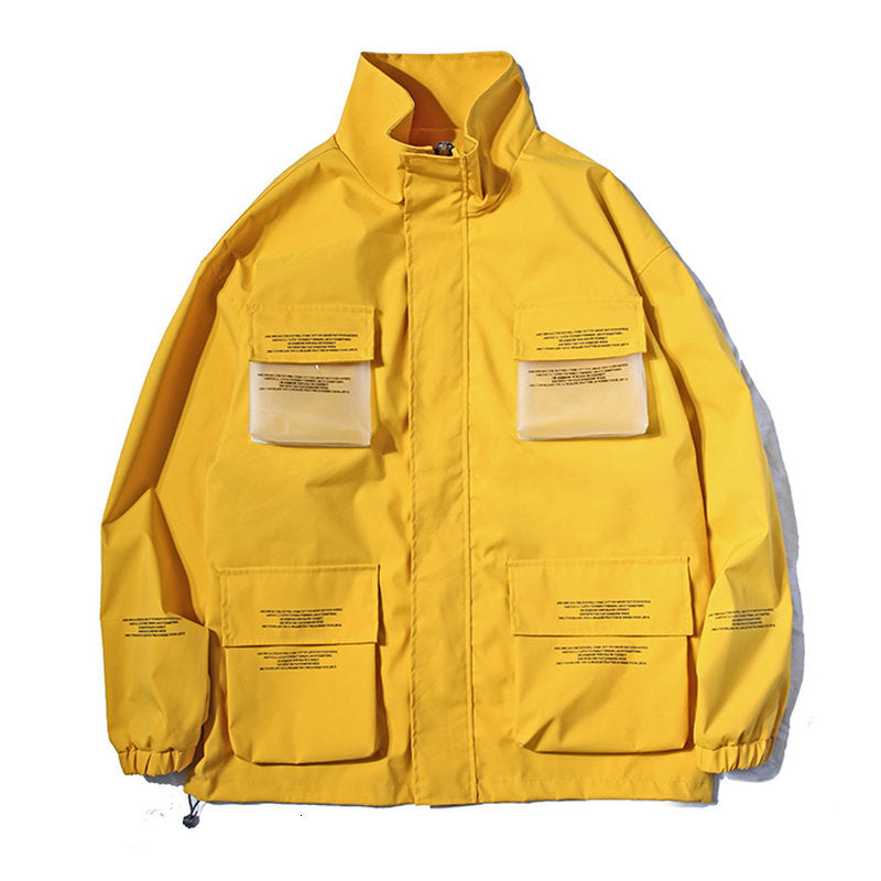 2021 New Hip Hop Bags Bomber Men&#039;s Spring Casual Fashion Jacket Streetwear Outerwear Coat Plus Size 5xl Ajam