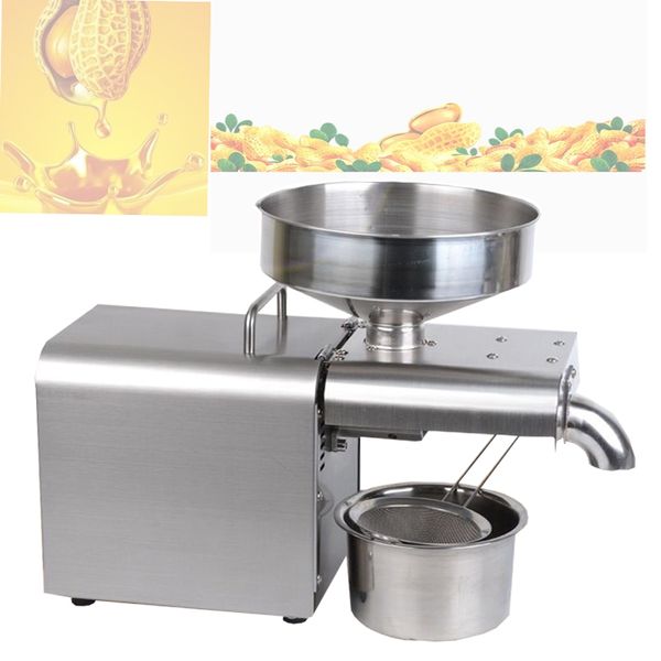 1500W(MX) wholesale stainless steel Household Low Temperature Oil Press Peanut Oil Press Hydraulic Press Hydraulic Tools