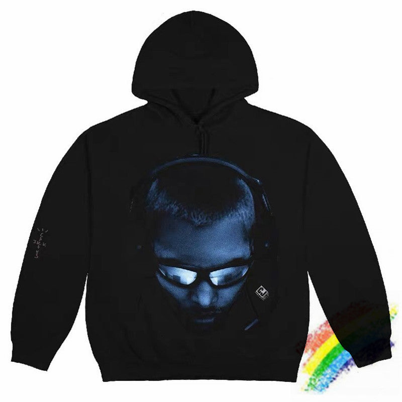 2021 New Travis Scott Corrupted Women&#039;s Better Quality Cactus Jack Pullover with Hoodie K1n6