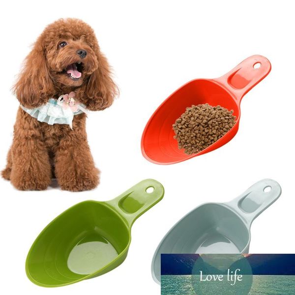 Pet Food Shovel Plastic Dog Cat Food Spoon Shovel Utensils Preventing Over Feeding