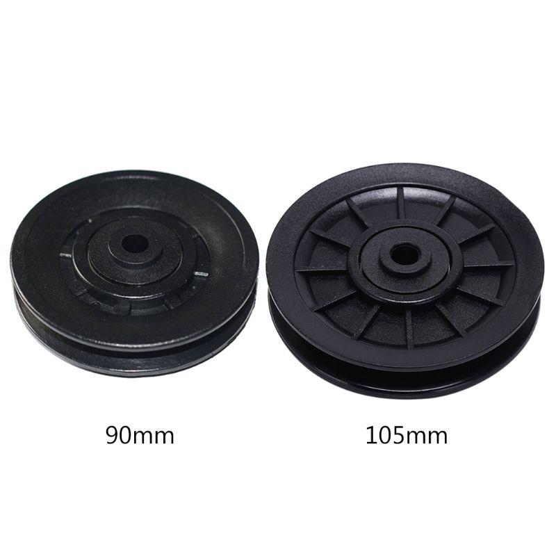 Accessories Durable Wearproof Nylon Bearing Pulley Wheel Cable Gym Fitness Equipment 90-105mm