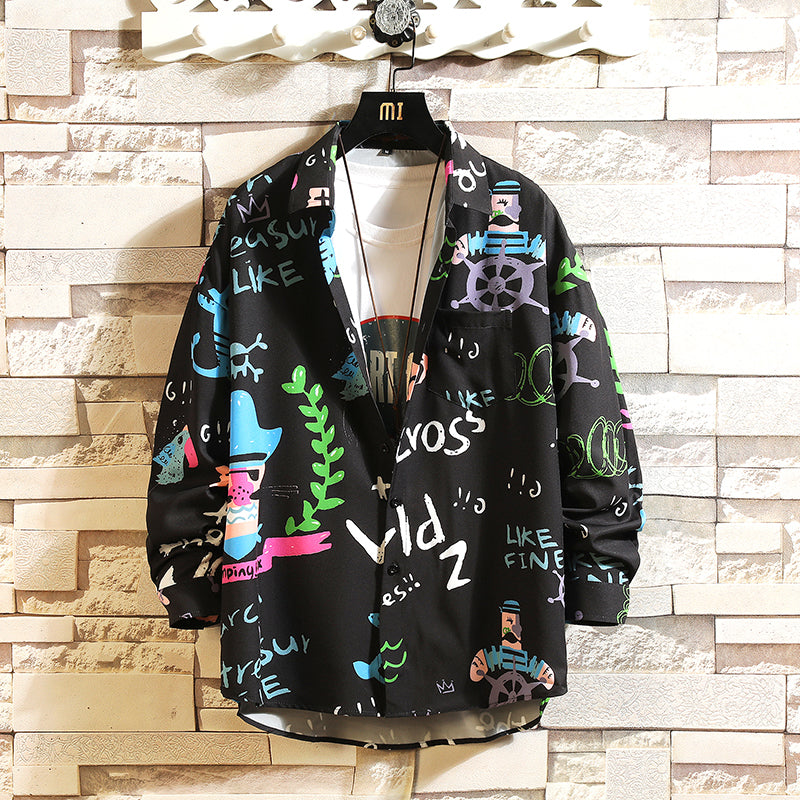 2021 New Plus Size 5xl Flannel Woolen Men&#039;s Shirt Blouses Panelled Long Sleeve Thicken Men Shirts Casual Male Streetwear Clothes Fqel