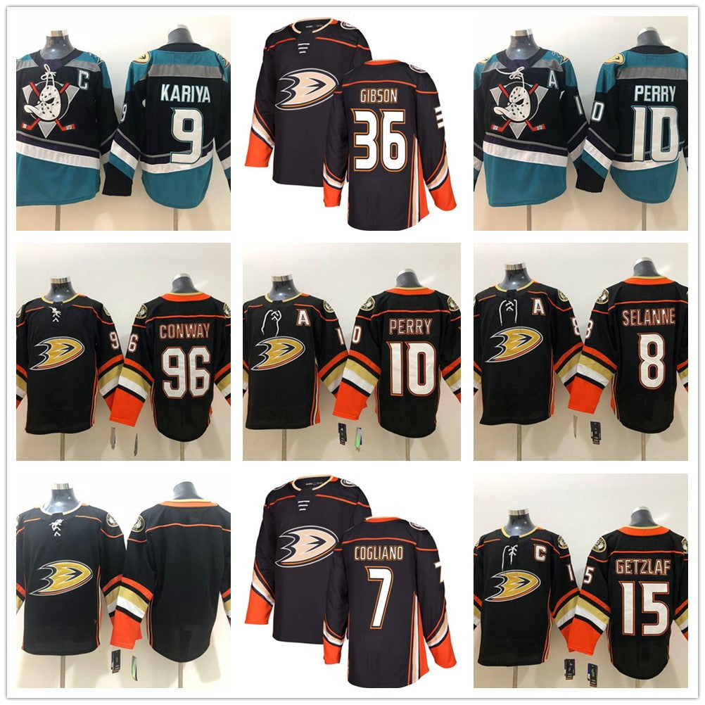 Anaheim Ducks Hockey Jerseys Men Women kids youth 15 Ryan Getzlaf Jersey 9 Paul Kariya 17 Ryan Kesler 4 Cam Fowler Hockey Jerseys 03
