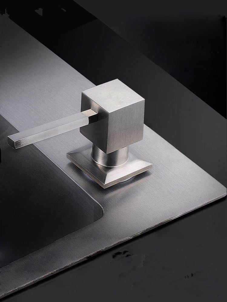 2021 New Mo Lquido Pia Da Cozinha Dispensador De Sabo Deck Montado Banheiro Chuveiro Loo Shampoo Titular Bomba 300 Ml Fu0s